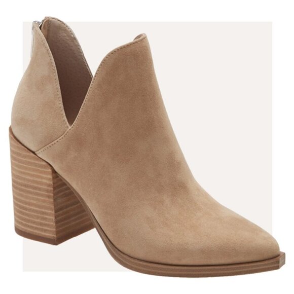 Vince Camuto Gigietta Ankle Boot in Tortilla Tan Suede - Picture 1 of 10